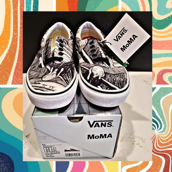 🆕️ NEW Vans MoMA X Era 'Edvard Munch's The Scream' Limited Edition - Picture 4 of 16